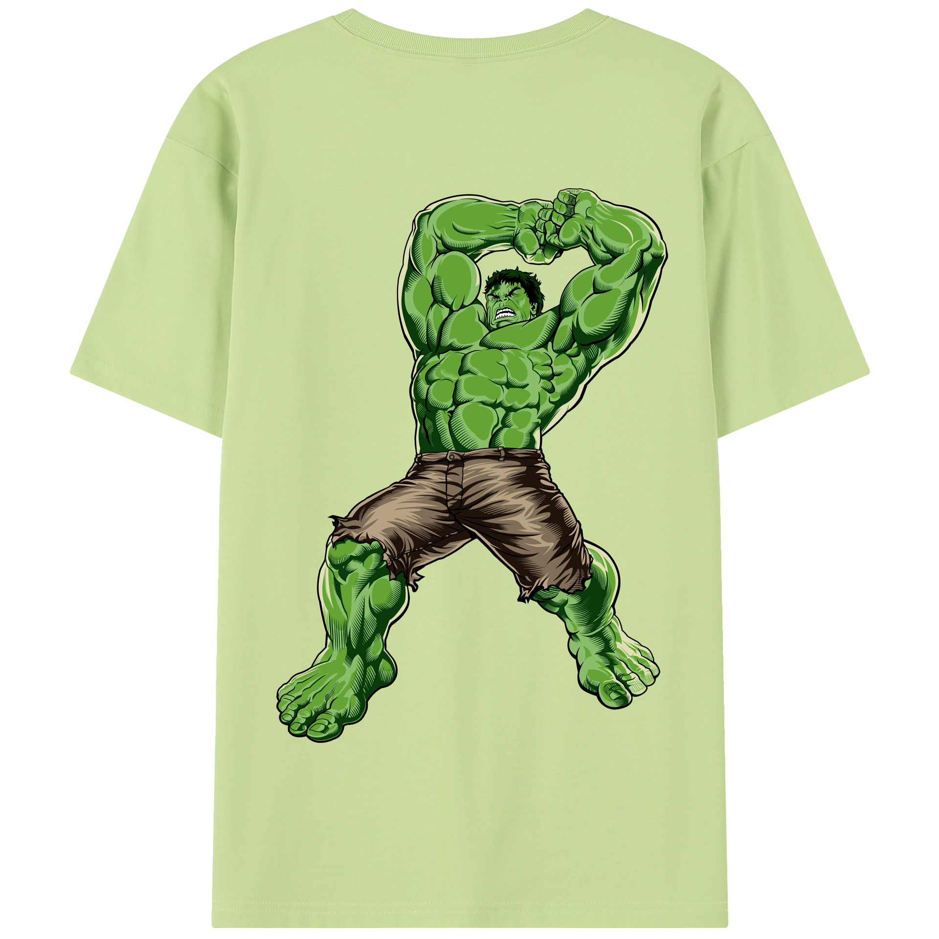 （画像用） アベンジャーズ The Avengers 綿100％半袖Tシャツ（背面プリント）
